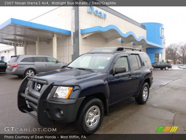 2007 Nissan Xterra S 4x4 in Midnight Blue Metallic