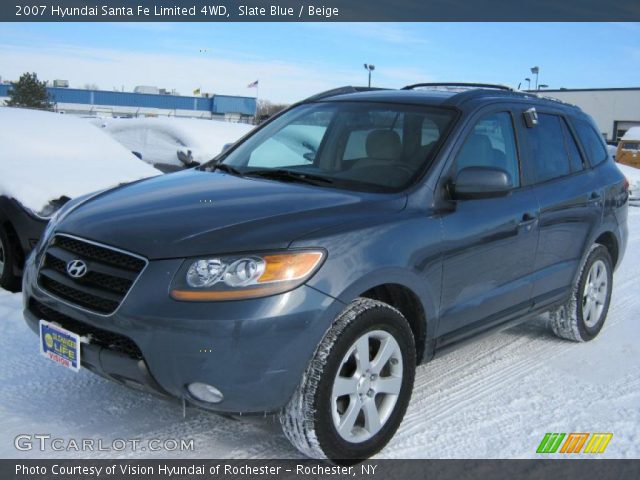 2007 Hyundai Santa Fe Limited 4WD in Slate Blue