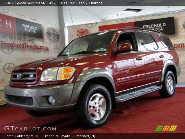 2004 Toyota Sequoia SR5 4x4 in Salsa Red Pearl