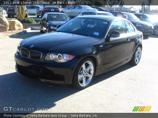 2011 BMW 1 Series 135i Coupe in Jet Black