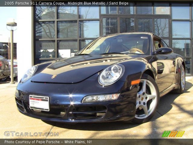 2005 Porsche 911 Carrera Coupe in Midnight Blue Metallic