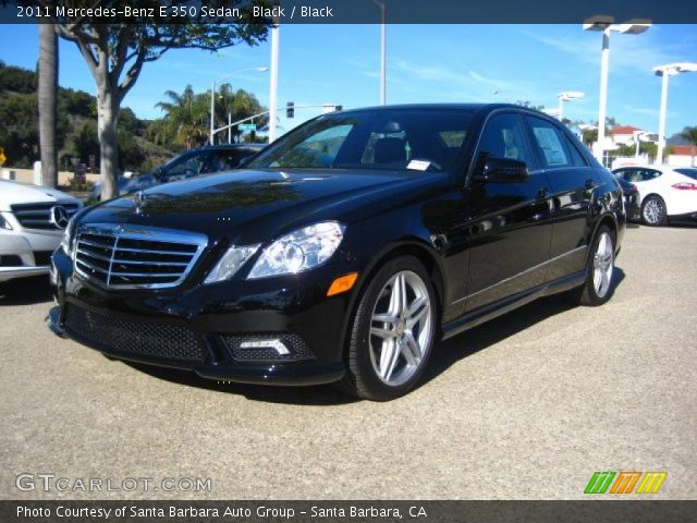 2011 Mercedes-Benz E 350 Sedan in Black