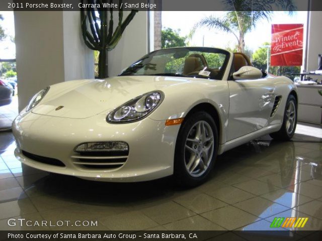 2011 Porsche Boxster  in Carrara White
