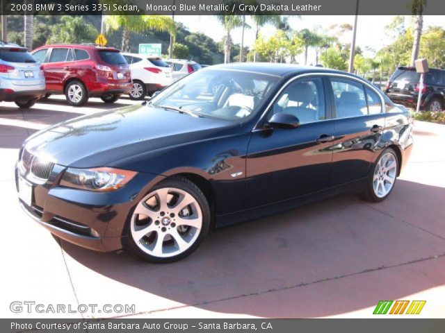 2008 BMW 3 Series 335i Sedan in Monaco Blue Metallic