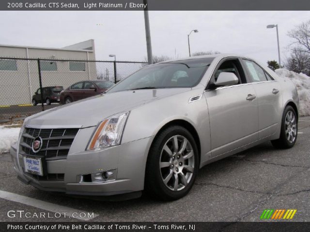 2008 Cadillac CTS Sedan in Light Platinum
