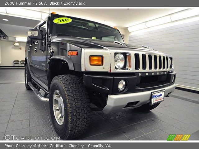 2008 Hummer H2 SUV in Black