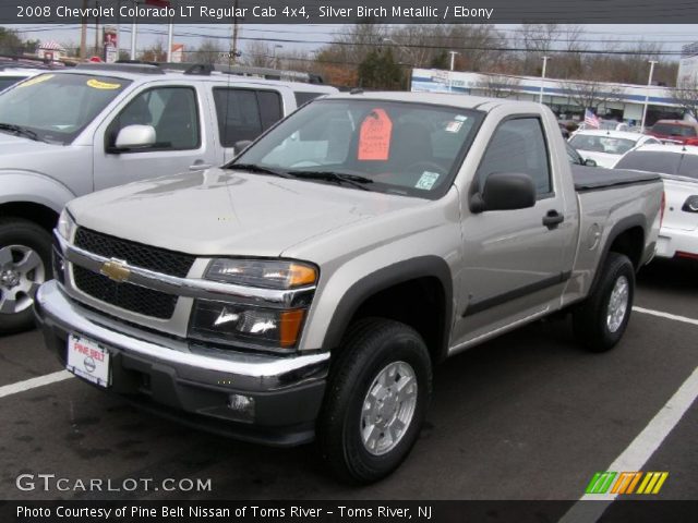 2008 Chevrolet Colorado LT Regular Cab 4x4 in Silver Birch Metallic