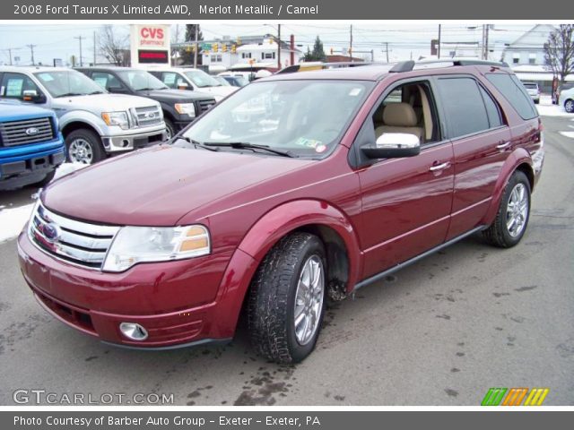 2008 Ford Taurus X Limited AWD in Merlot Metallic