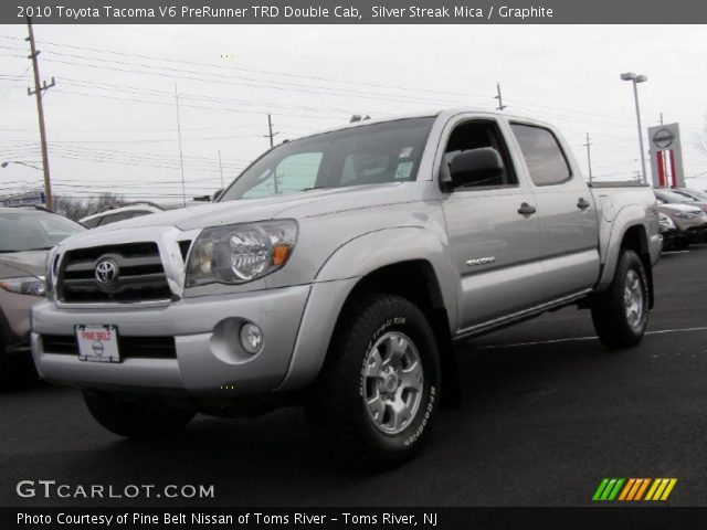 2010 Toyota Tacoma V6 PreRunner TRD Double Cab in Silver Streak Mica