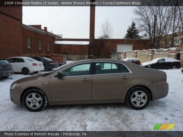 2008 Chevrolet Malibu LS Sedan in Amber Bronze Metallic