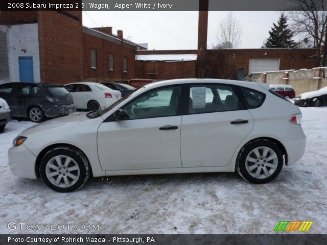2008 Subaru Impreza 2.5i Wagon in Aspen White