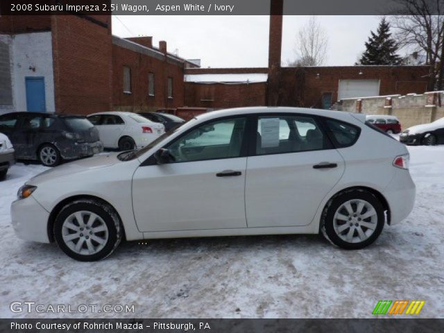 2008 Subaru Impreza 2.5i Wagon in Aspen White