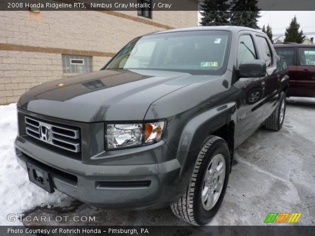 2008 Honda Ridgeline RTS in Nimbus Gray Metallic