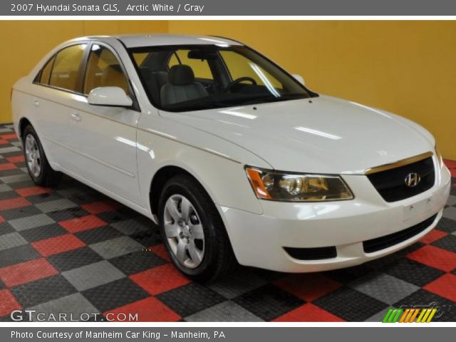 2007 Hyundai Sonata GLS in Arctic White