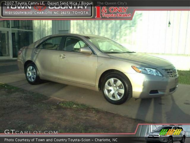 2007 Toyota Camry LE in Desert Sand Mica