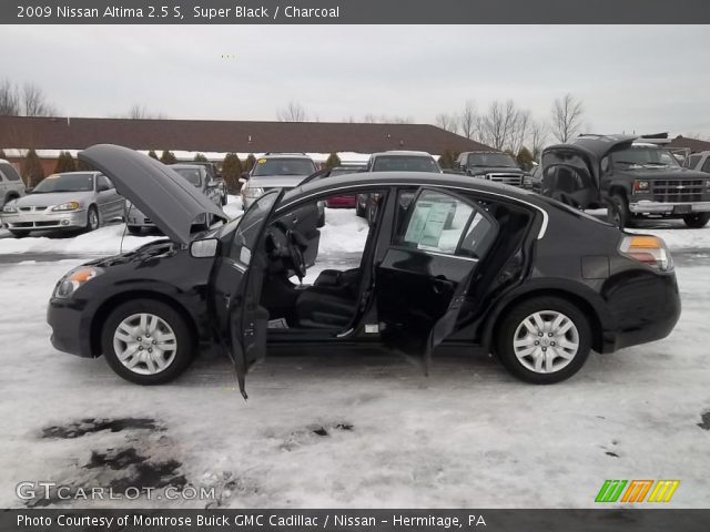2009 Nissan Altima 2.5 S in Super Black