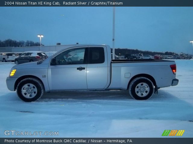 2004 Nissan Titan XE King Cab in Radiant Silver