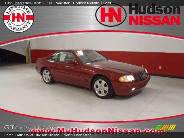 1999 Mercedes-Benz SL 500 Roadster in Firemist Metallic