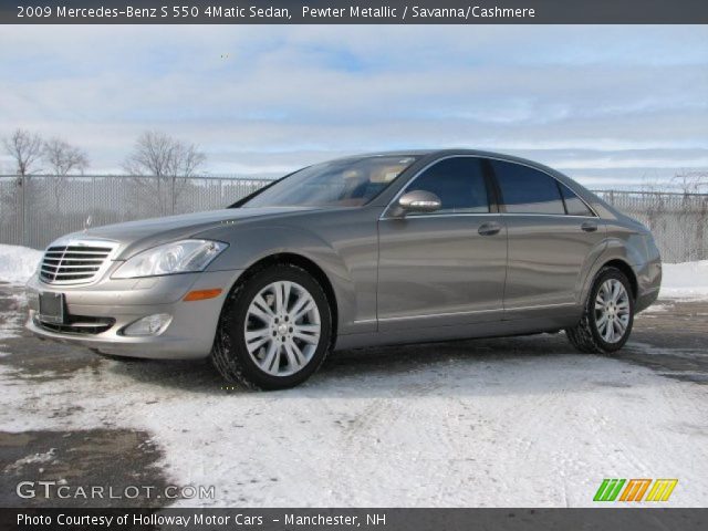 2009 Mercedes-Benz S 550 4Matic Sedan in Pewter Metallic