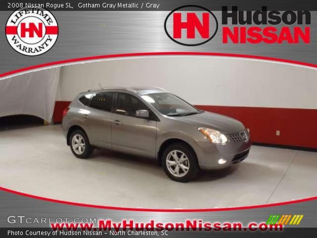 2008 Nissan Rogue SL in Gotham Gray Metallic