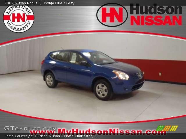 2009 Nissan Rogue S in Indigo Blue