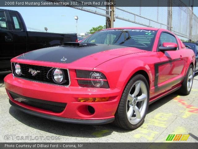 2008 Ford Mustang Saleen Heritage 302 in Torch Red