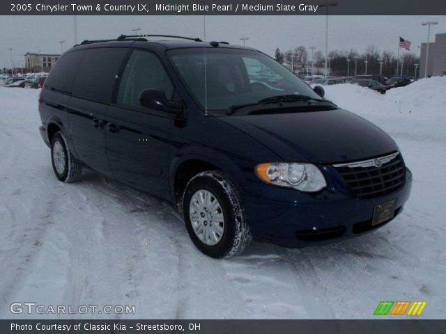 2005 Chrysler Town & Country LX in Midnight Blue Pearl