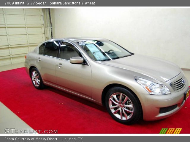 2009 Infiniti G 37 Sedan in Sahara Sandstone