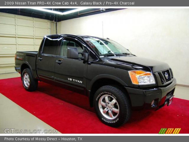 2009 Nissan Titan PRO-4X Crew Cab 4x4 in Galaxy Black
