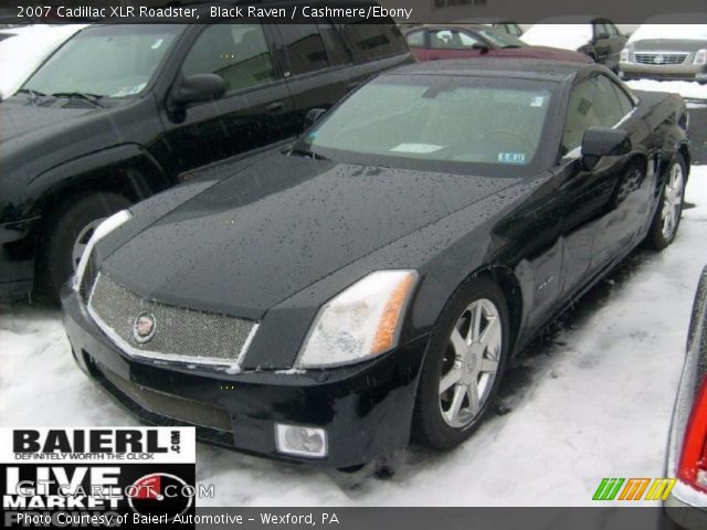 2007 Cadillac XLR Roadster in Black Raven
