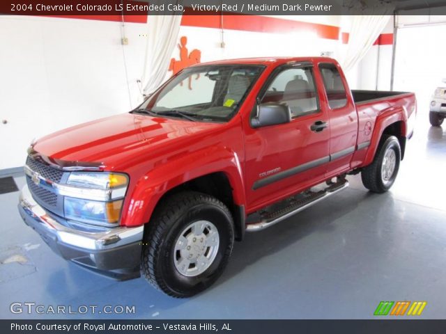 2004 Chevrolet Colorado LS Extended Cab in Victory Red