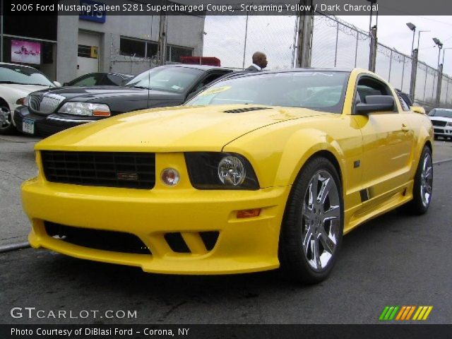 2006 Ford Mustang Saleen S281 Supercharged Coupe in Screaming Yellow