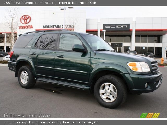 2001 Toyota Sequoia Limited 4x4 in Imperial Jade Mica