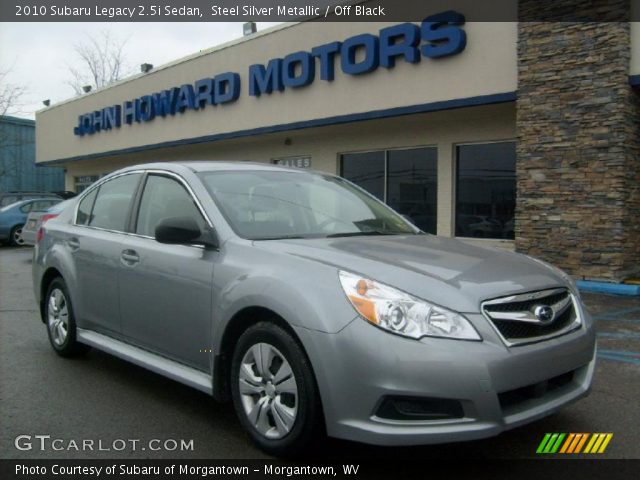 2010 Subaru Legacy 2.5i Sedan in Steel Silver Metallic