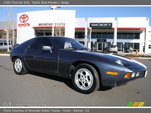 1982 Porsche 928  in Pacific Blue Metallic