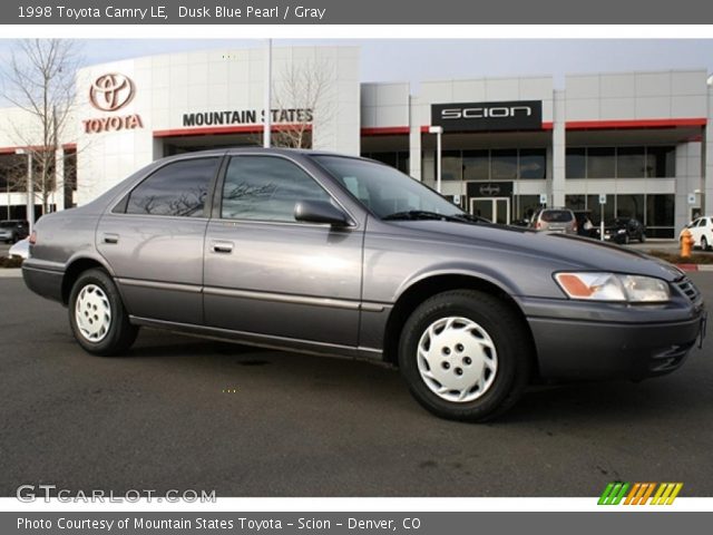 1998 Toyota Camry LE in Dusk Blue Pearl