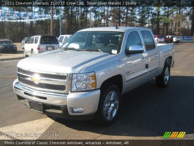 2011 Chevrolet Silverado 1500 LT Crew Cab in Sheer Silver Metallic