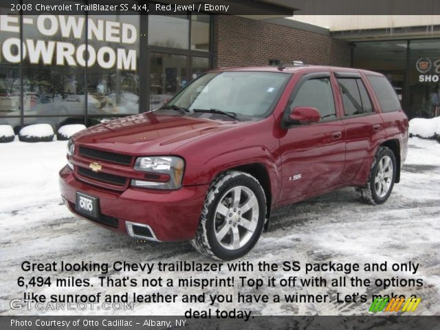 2008 Chevrolet TrailBlazer SS 4x4 in Red Jewel