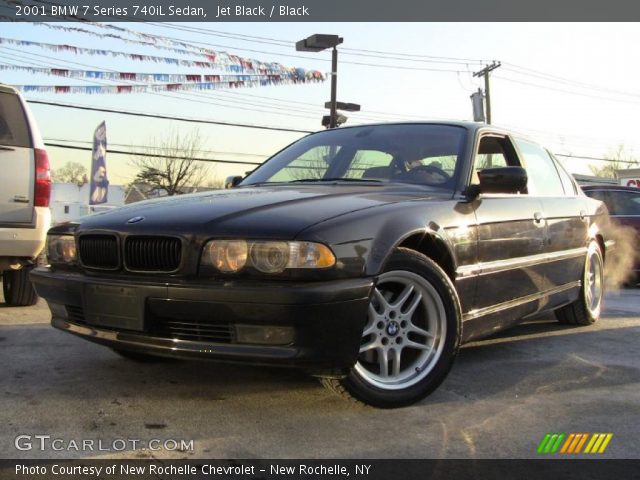 2001 BMW 7 Series 740iL Sedan in Jet Black