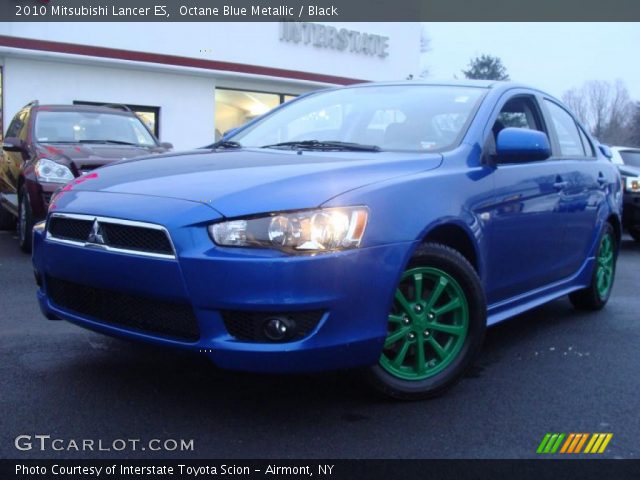 2010 Mitsubishi Lancer ES in Octane Blue Metallic