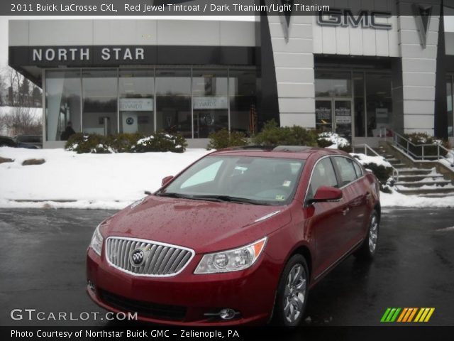 2011 Buick LaCrosse CXL in Red Jewel Tintcoat