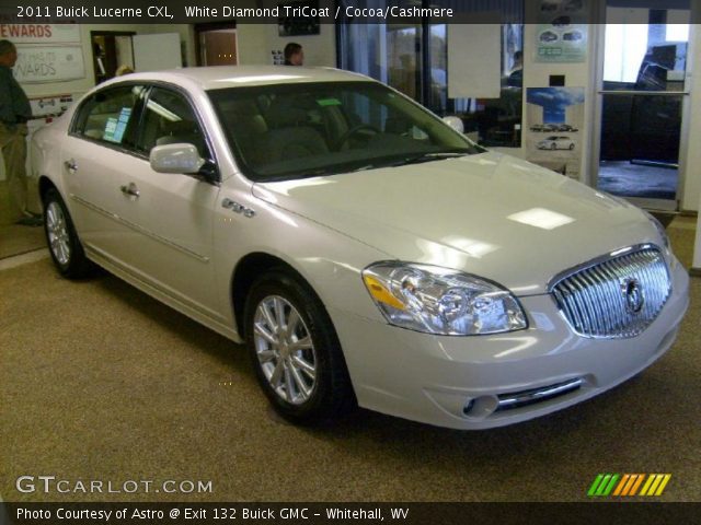 2011 Buick Lucerne CXL in White Diamond TriCoat