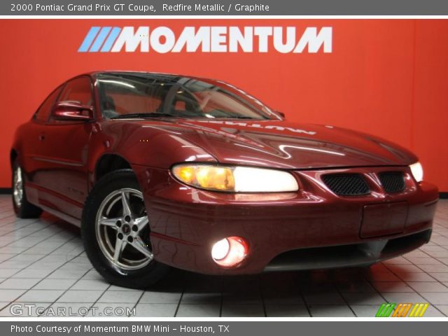 2000 Pontiac Grand Prix GT Coupe in Redfire Metallic