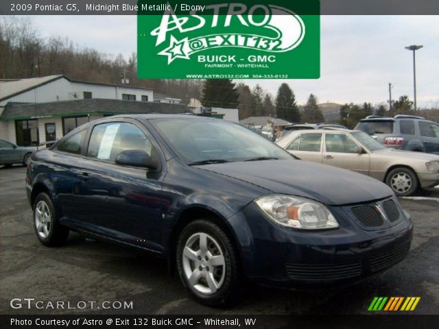 2009 Pontiac G5  in Midnight Blue Metallic