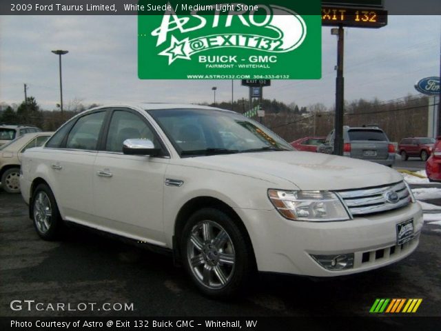 2009 Ford Taurus Limited in White Suede