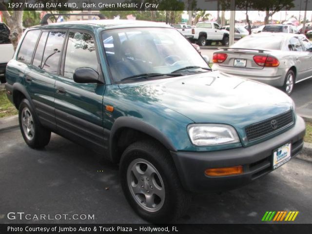 1997 Toyota RAV4 4WD in Dark Green Metallic