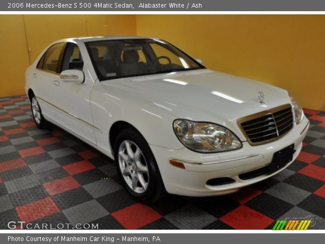 2006 Mercedes-Benz S 500 4Matic Sedan in Alabaster White