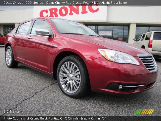 2011 Chrysler 200 Limited in Deep Cherry Red Crystal Pearl