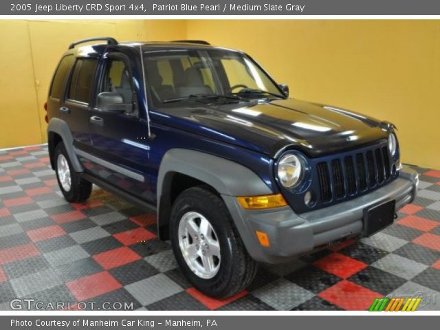 2005 Jeep Liberty CRD Sport 4x4 in Patriot Blue Pearl