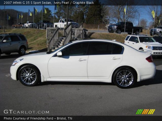 2007 Infiniti G 35 S Sport Sedan in Ivory Pearl